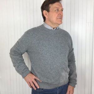 SAKS FIFTH AVENUE Black Label Cashmere Sweater XL